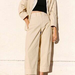 Apiece Apart - Chino Mari Barrel Pant - in Sand - NWT
